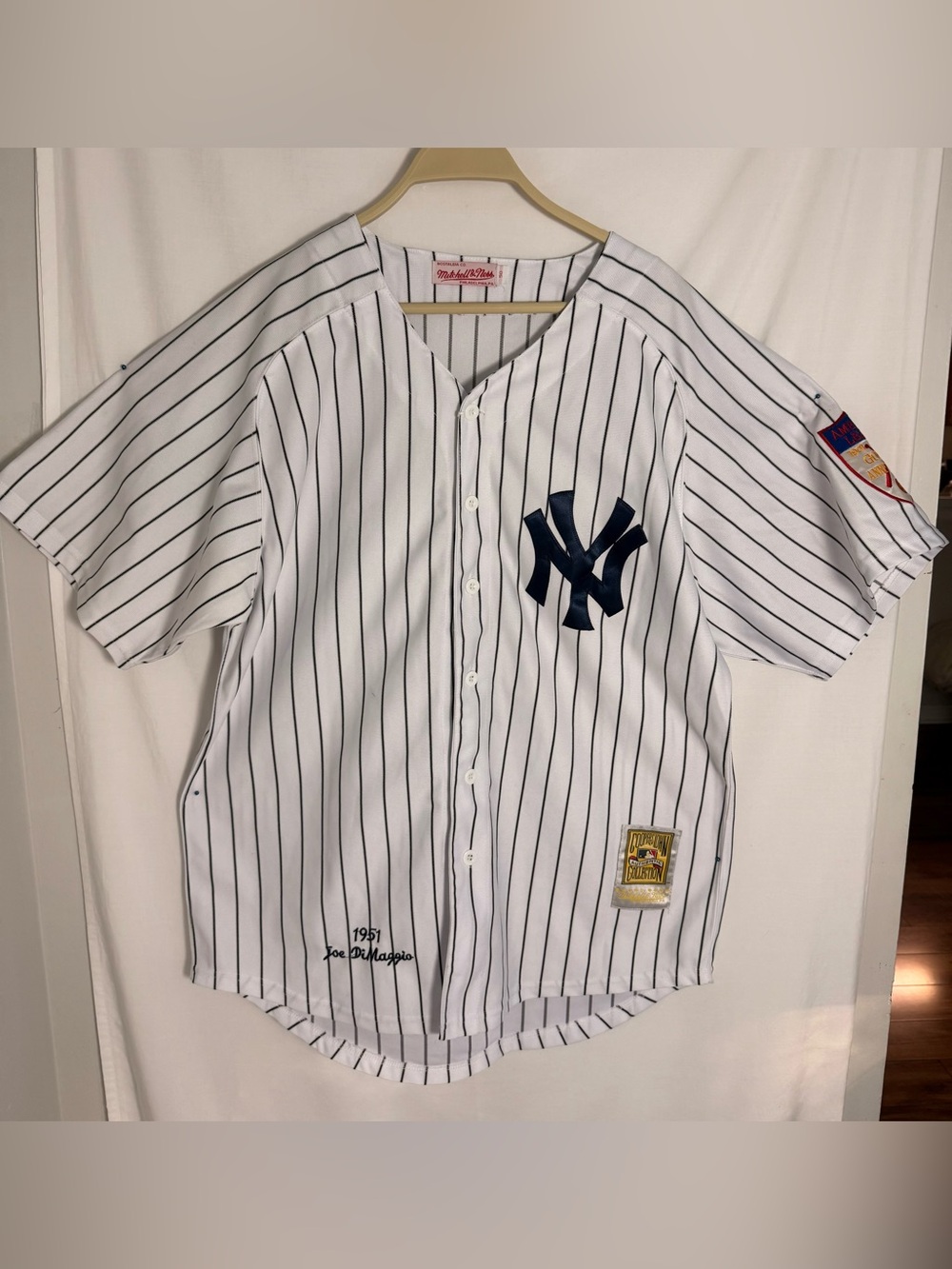 Mitchell & Ness Authentic Joe DiMaggio 1951 Yankees Jersey – Size 50 XL
